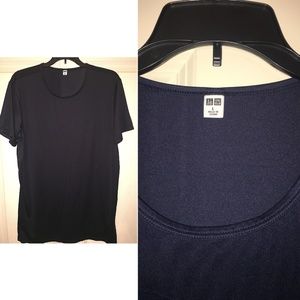 Uniqlo Blue Silk shirt